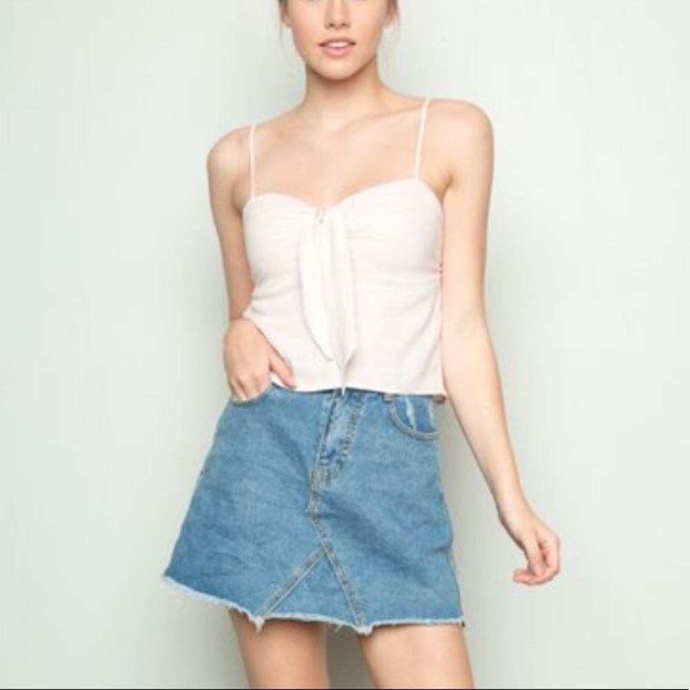 Brandy Melville Sasha Tank (Light Pink)